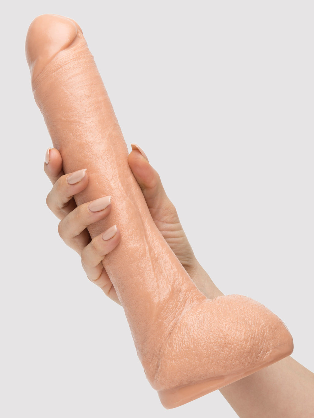 Doc Johnson Kevin Dean Realistic Vac-U-Lock Dildo 12 Inch, Flesh Pink