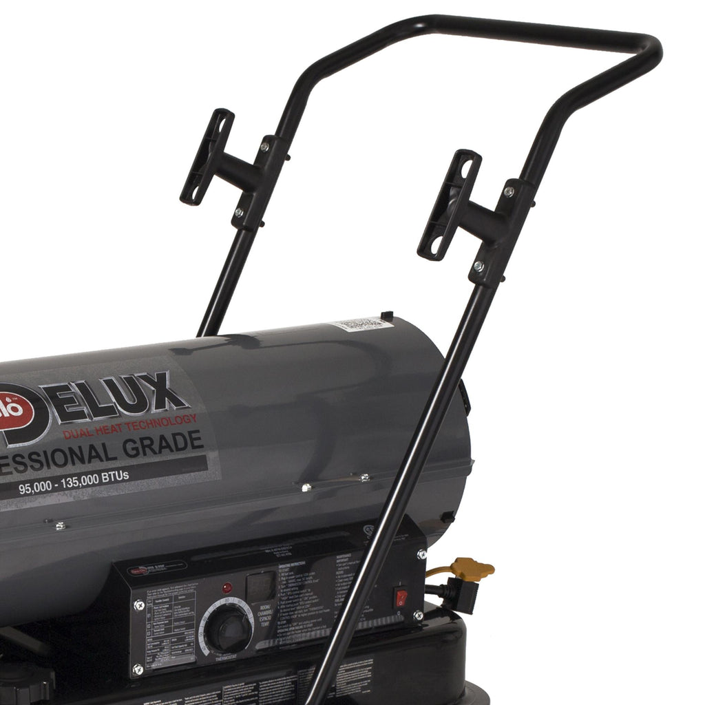 Dyna-Glo Delux 95,000/135,000 BTU Indoor/Outdoor Portable Kerosene Forced Air Heater