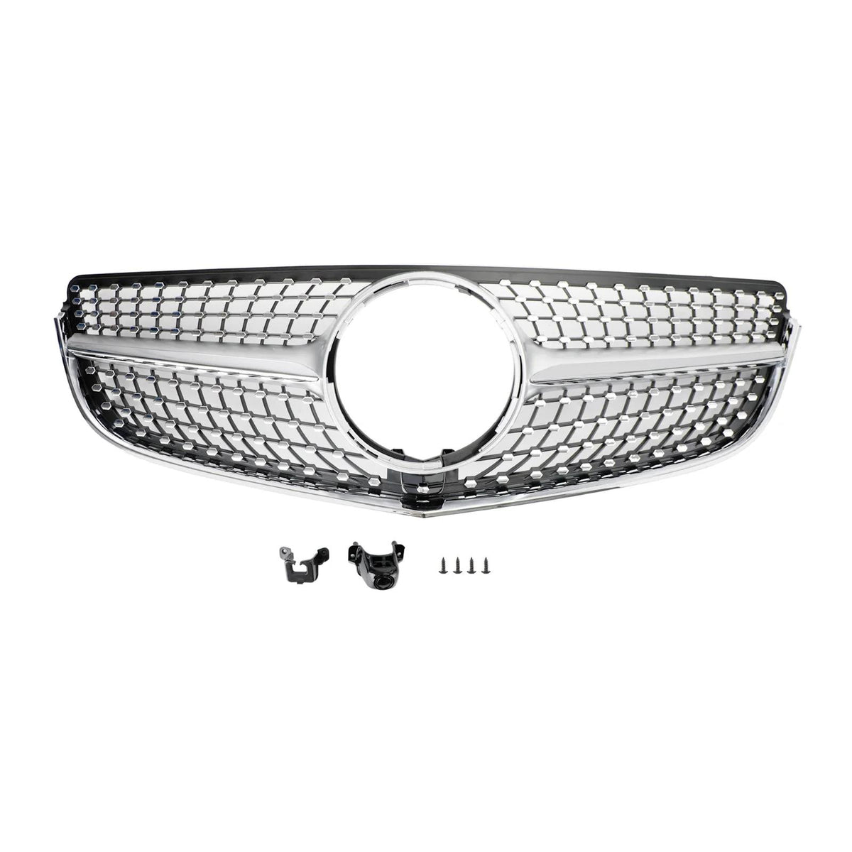 2014-2023 Benz E-Class W207/C207 2 Door Coupe E200 E300 E400 E43 AMG Front Bumper Grille Diamond Grill Generic