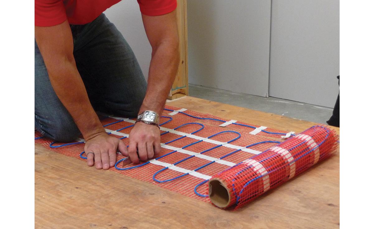 King Electric FCM1-80 120V 960 watts FCM Floor Heating Mat - 80 sq. ft.