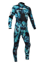 SEAC Mens Body-Fit 1.5mm Neoprene Wetsuit, Camo, X-Large