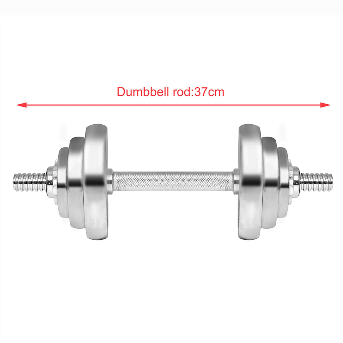 Multifunction Adjustable Dumbbells Barbell Set 66 LB Dumbbell Weights with Dumbbell Connector for Gym Training
