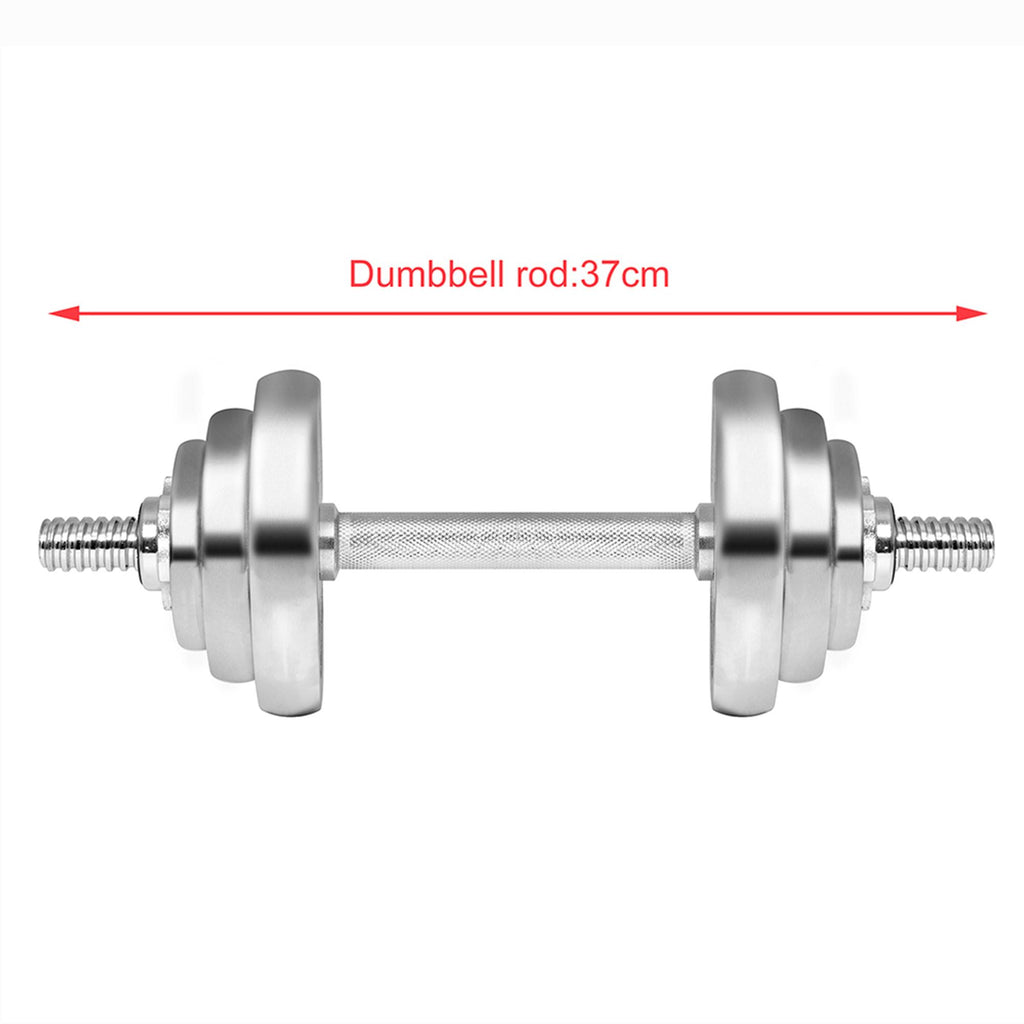 Dumbbells Barbell Set Adjustable Weight Fitness Dumbbells Set with Connecting Rod Used As Barbell for Gym Work Out Home Training Fitness Tool