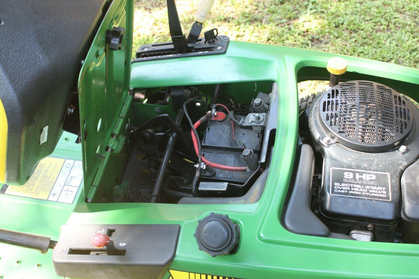 RX75 riding lawn mower