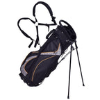 9" Golf Stand Bag Divider Carry Pockets Storage