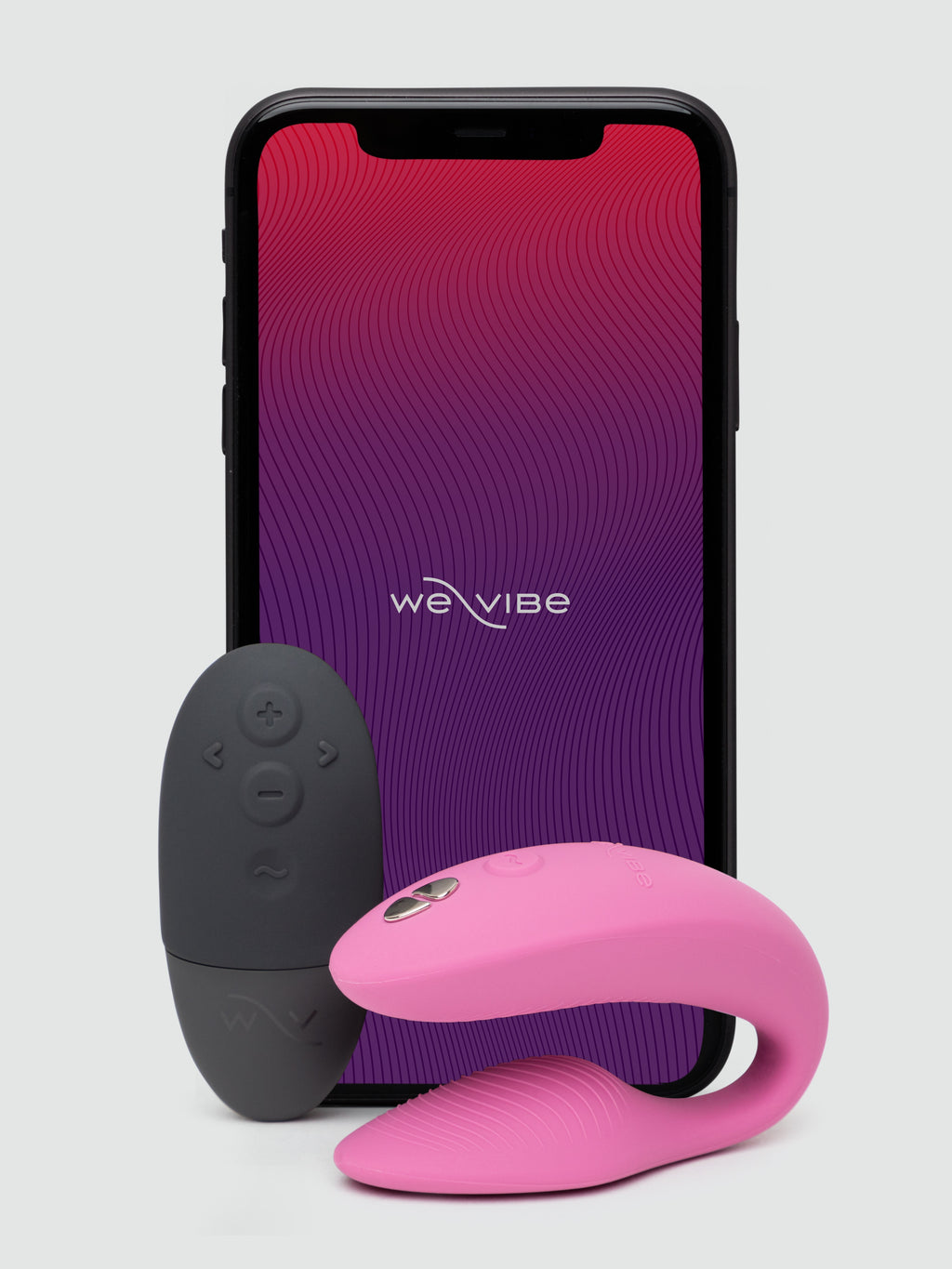 We-Vibe Sync 2 Remote Control and App Rechargeable Couple's Vibrator, Pink | Pink