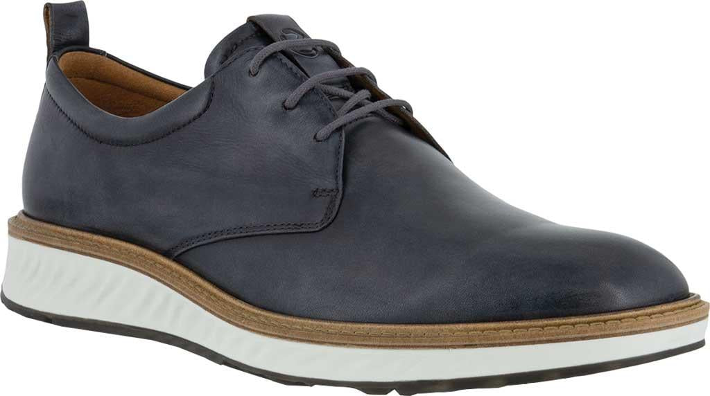 Men's ECCO ST1 Hybrid Plain Toe Sneaker Magnet Calf Leather/Nubuck 44 M