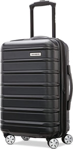 Omni 2 Hardside Expandable Luggage with Spinner Wheels, Midnight Black, Carry-On 20-Inch