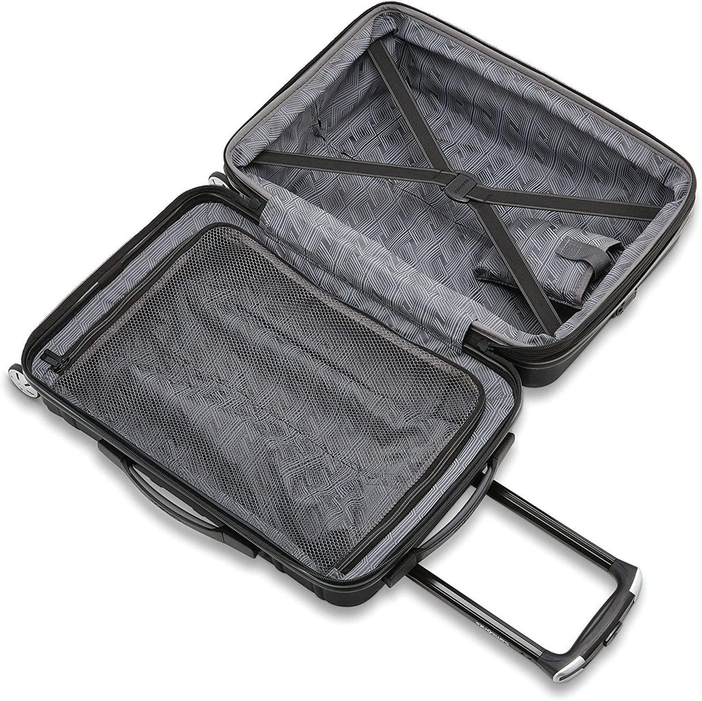 Omni 2 Hardside Expandable Luggage with Spinner Wheels, Midnight Black, Carry-On 20-Inch