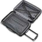 Omni 2 Hardside Expandable Luggage with Spinner Wheels, Midnight Black, Carry-On 20-Inch
