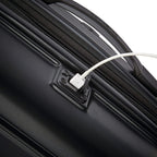 Omni 2 Hardside Expandable Luggage with Spinner Wheels, Midnight Black, Carry-On 20-Inch