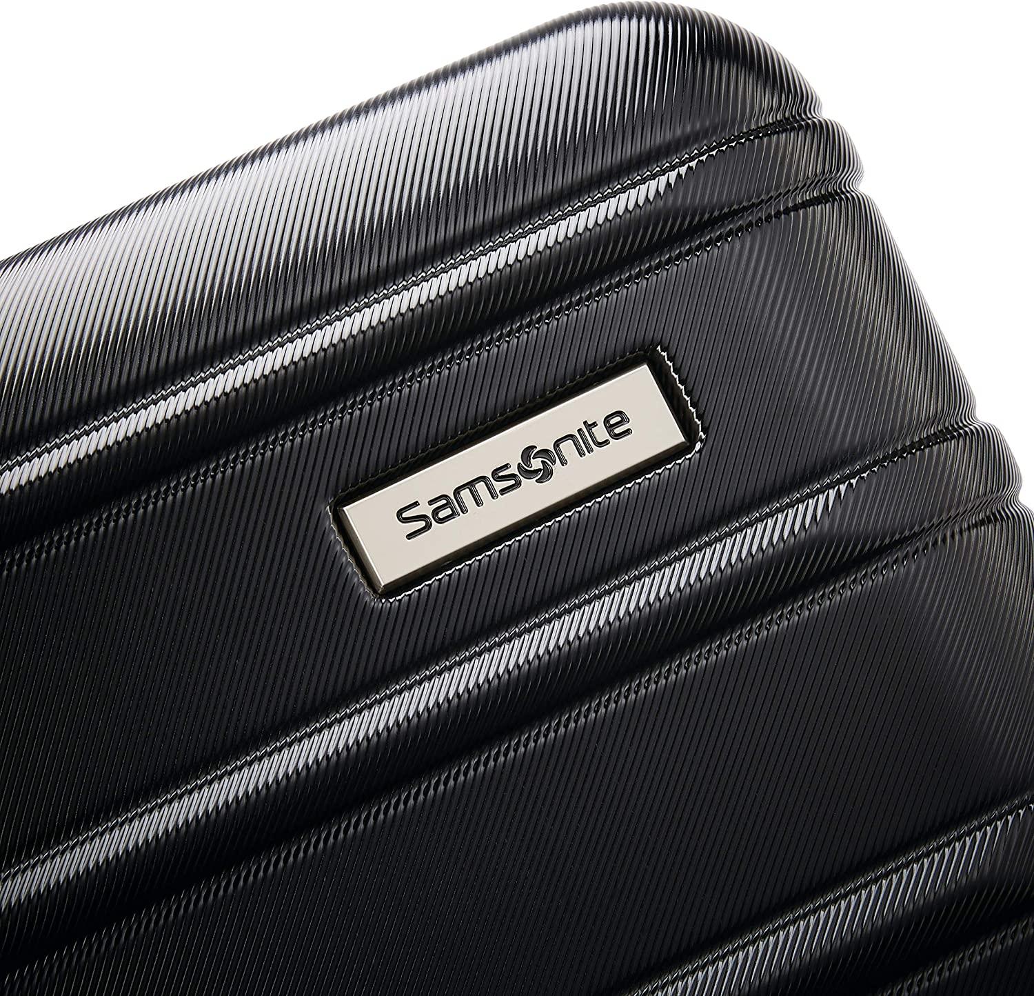 Omni 2 Hardside Expandable Luggage with Spinner Wheels, Midnight Black, Carry-On 20-Inch