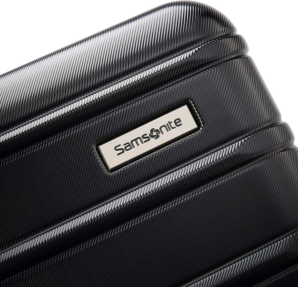 Omni 2 Hardside Expandable Luggage with Spinner Wheels, Midnight Black, 3-Piece Set (20/24/28)