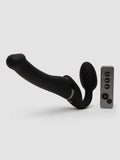 Strap-On-Me Remote Control Vibrating Strapless Strap-On, Black