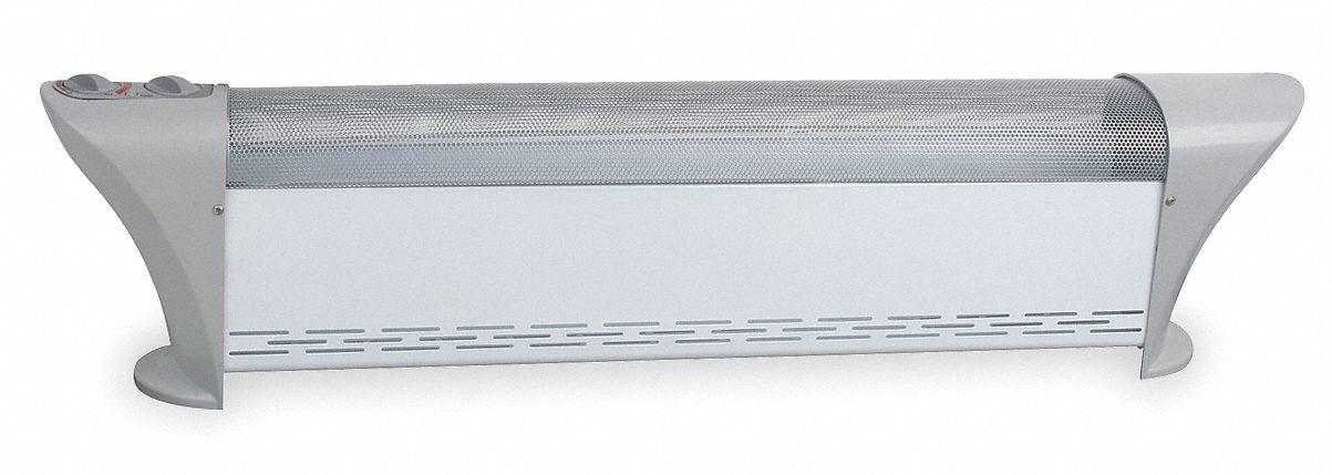 Dayton Prtble Elctrc Bsebrd Heatr,38-7/8"L,120V  1VNX4