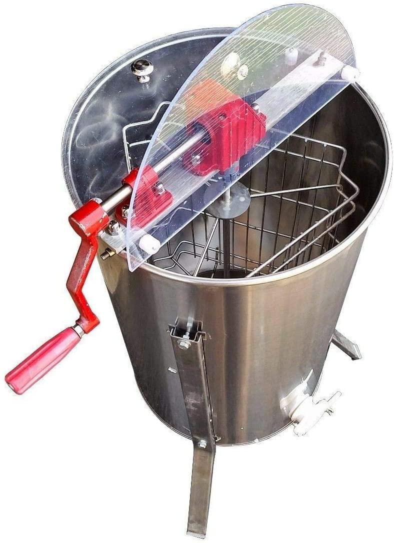 3 frame ss honey extractor beekeeping supply beehive processing he3man