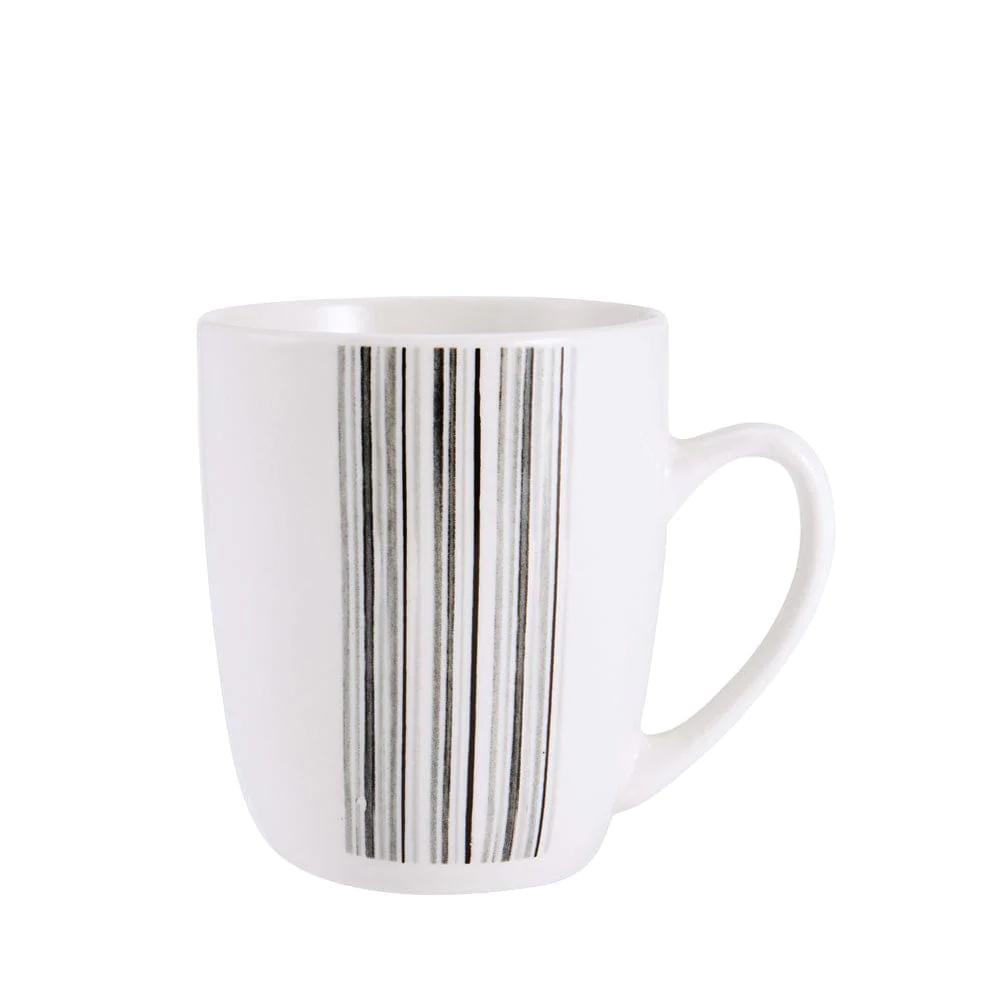 Brushed Lines 16 Piece Dinnerware Set, Service for 4