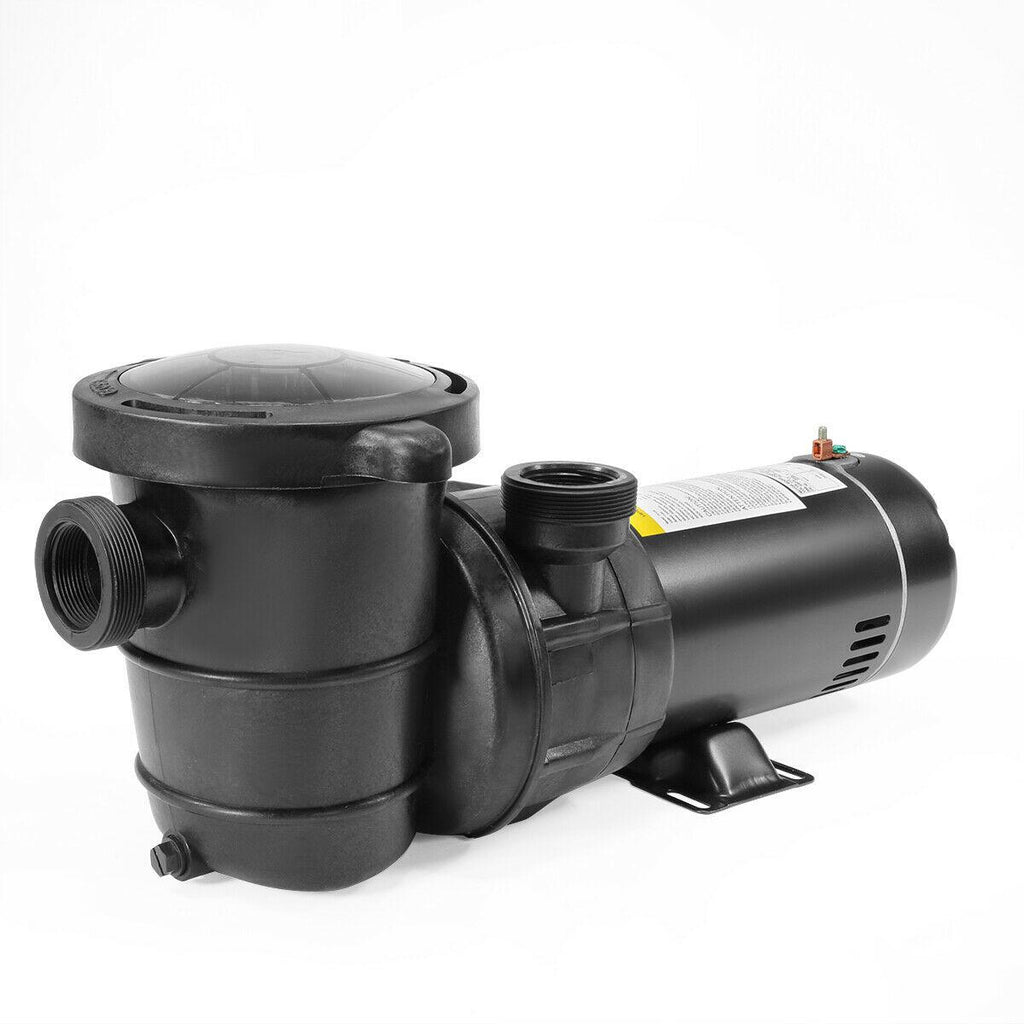 1.5hp above ground swimming pool pump spa high flow 1.5" fitting strainer 115v