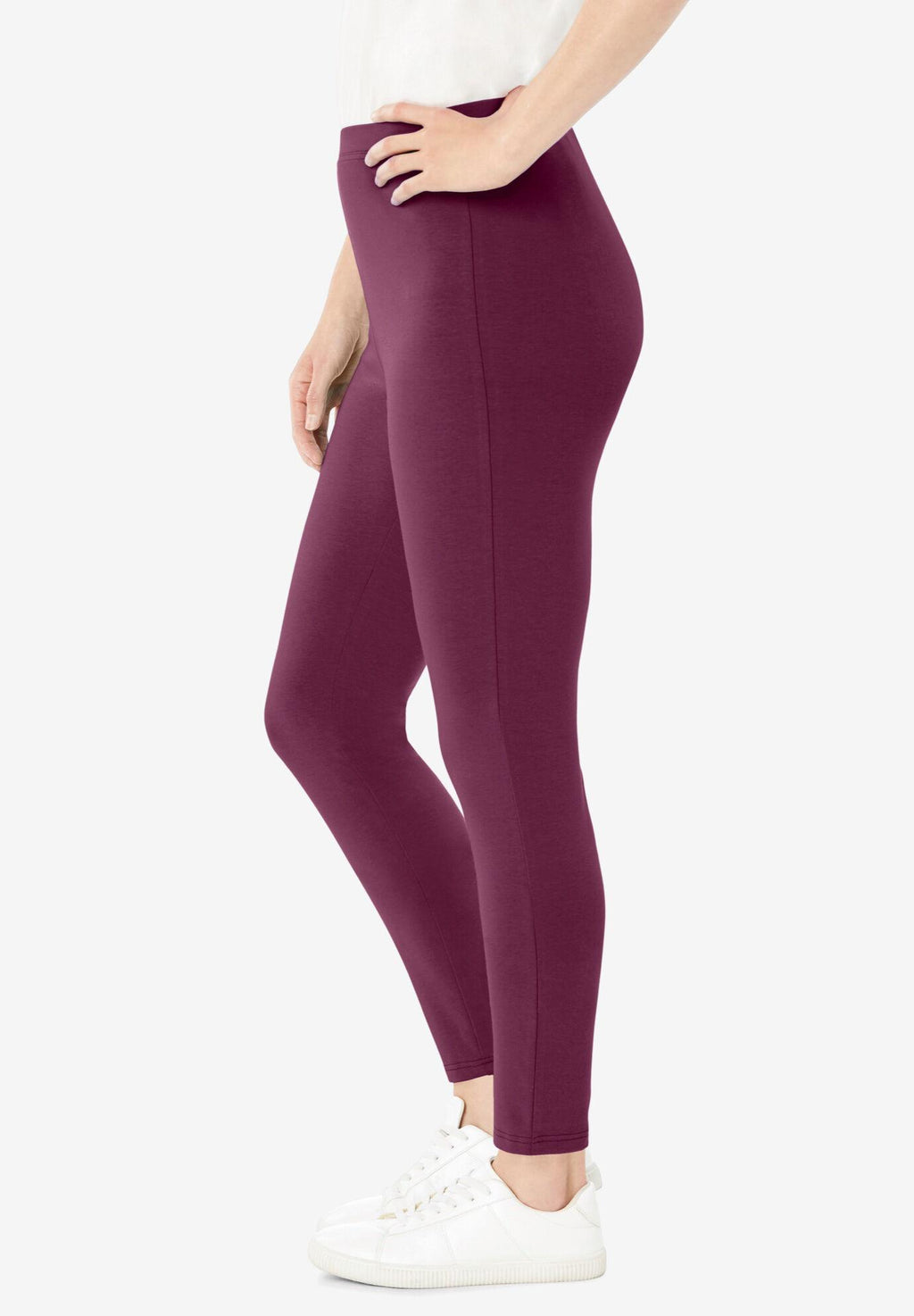 stretch cotton legging