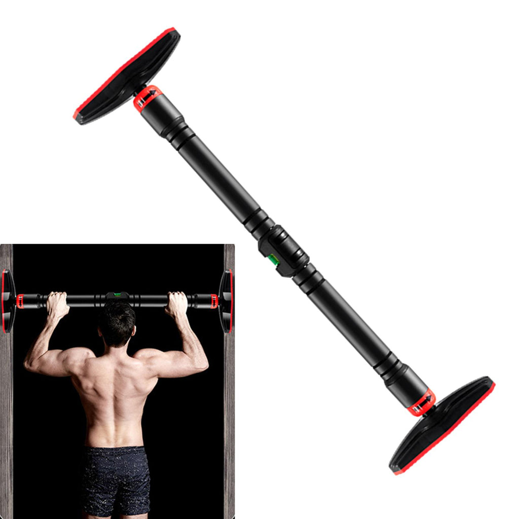 Portable Pull Up Bar for Doorway, Telescopic Chin Up Bar Adjustable Dip Bars for Home Gym Exercise Fitness Up to 440 LBS - 160cm