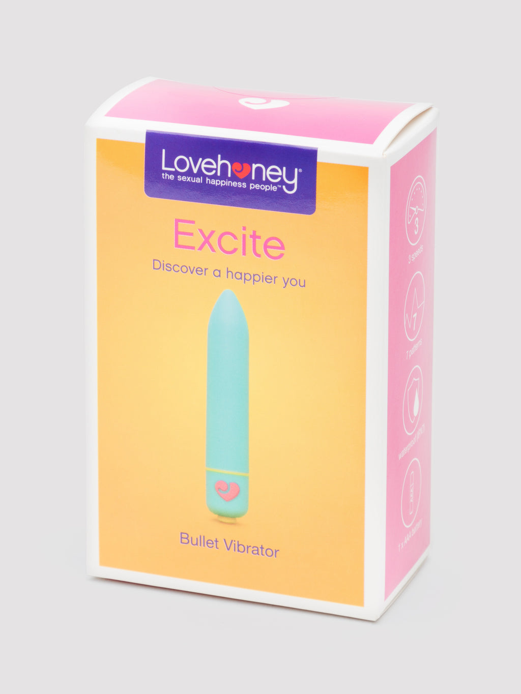 Lovehoney Excite 10 Function Bullet Vibrator, Blue | Blue