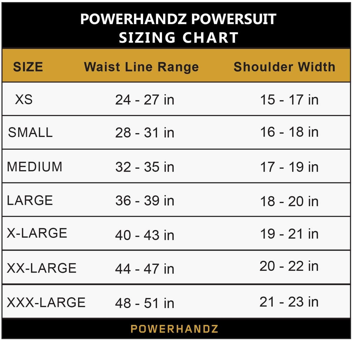 POWERHANDZ POWERSUIT Full Body Resistance Weighted Vest, Size Extra Extra-Large