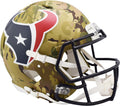 Riddell Houston Texans Camo Alternate Revolution Speed Authentic Football Helmet