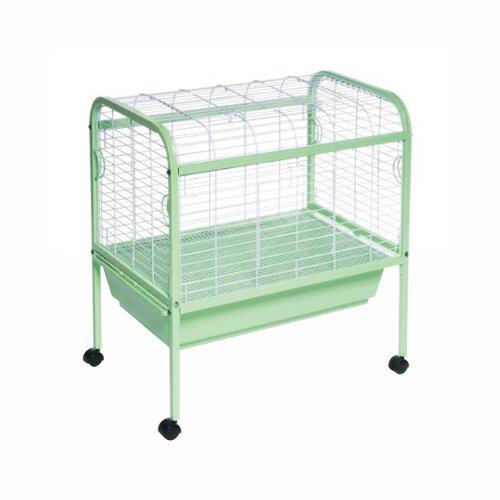 Prevue Hendryx 320 Small Animal Pet Ca/ Carrier on Stand With Plastic Pan