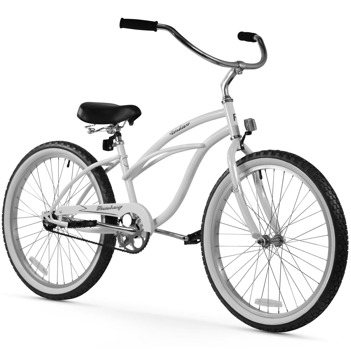 Firmstrong Urban Lady, 24", Women's, Single Speed, White