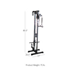 Fitness Wall Mounted Pulley Tower | Short | V3