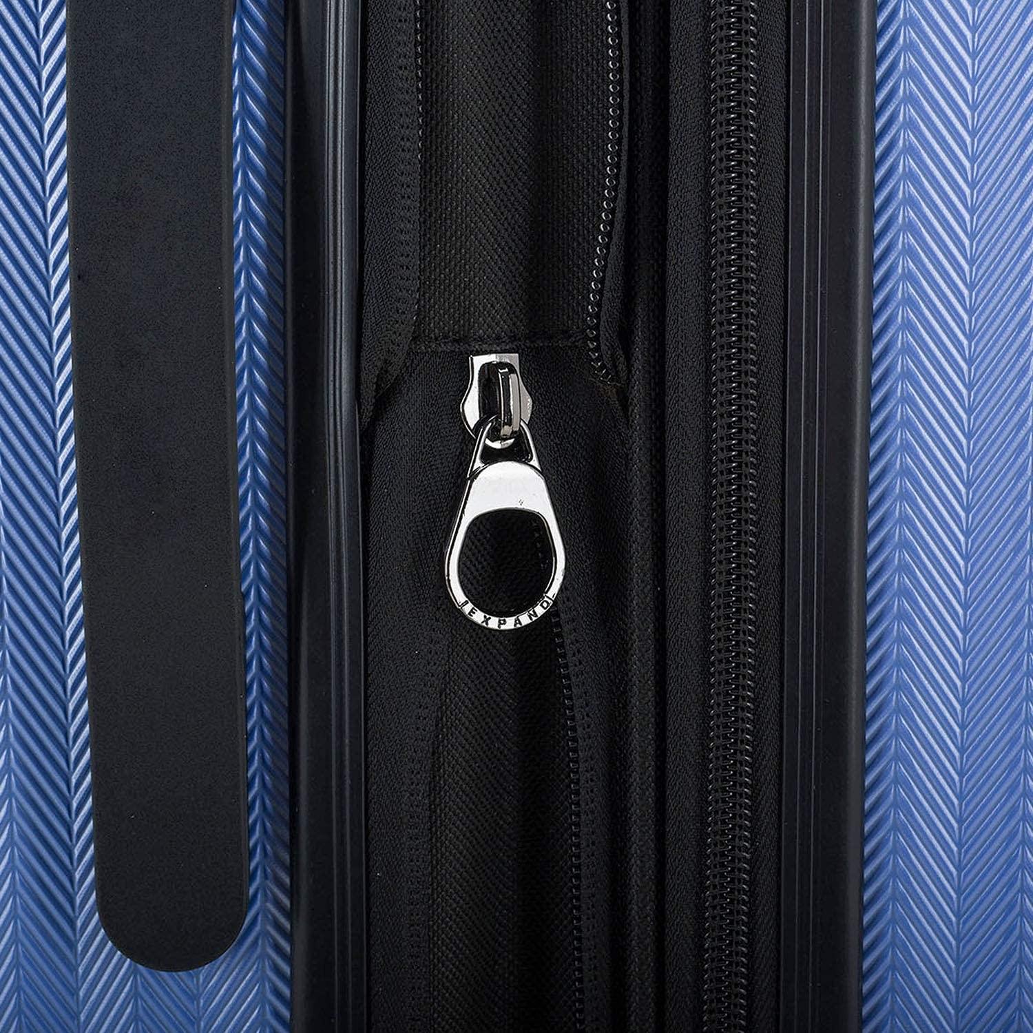 Dana Point Hardside Expandable Luggage Set, Blue, 3-Piece