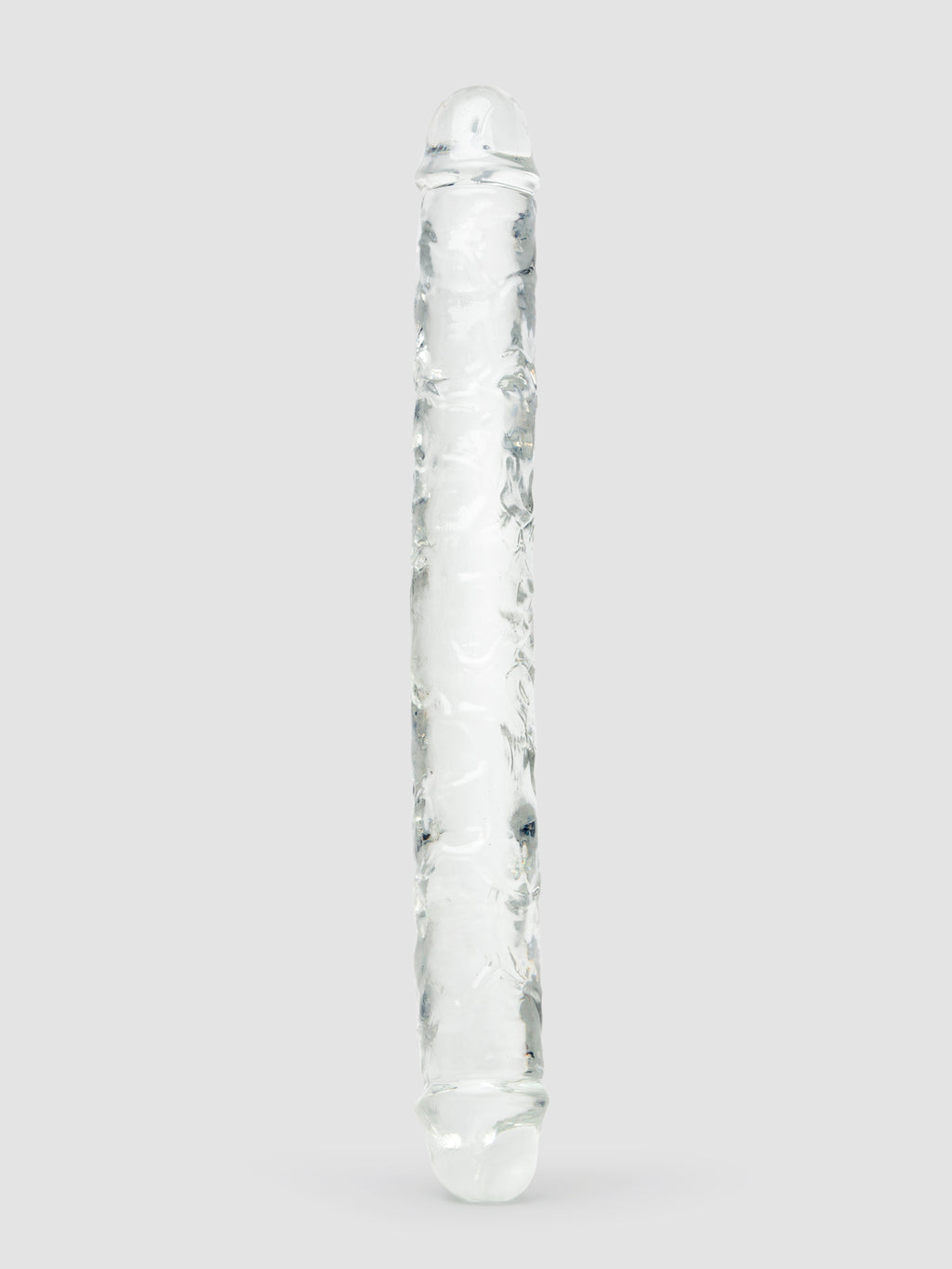 BASICS Realistic Double-Ended Dildo 15 Inch, Clear | Clear