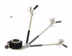 Portable 3T/6610lbs Triple Bag Air Jack Adjustable Pneumatic Vehicle