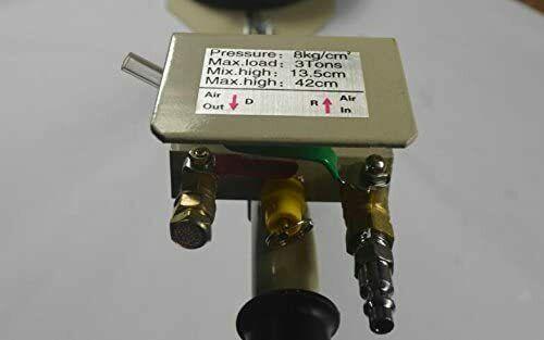 Portable 3T/6610lbs Triple Bag Air Jack Adjustable Pneumatic Vehicle