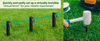 100m/328ft Universal Lawnmower Boundary Wire Contains 50x Lawn Pegs+10x Wire Connectors+9X ium Blades Robotic Lawnmower Wire Compatible with //Worx