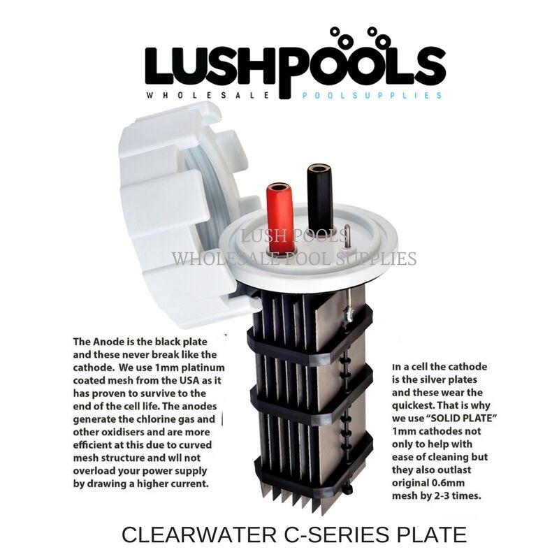 clearwater zodiac c250 c330 generic salt cell solid plate hs7000 5yr warranty