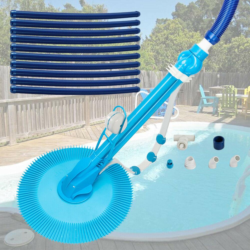 inground above ground swimming pool automatic cleaner pool vacuum with hose sets