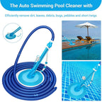 inground above ground swimming pool automatic cleaner pool vacuum with hose sets