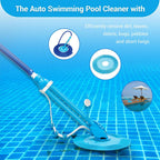 inground above ground swimming pool automatic cleaner pool vacuum with hose sets