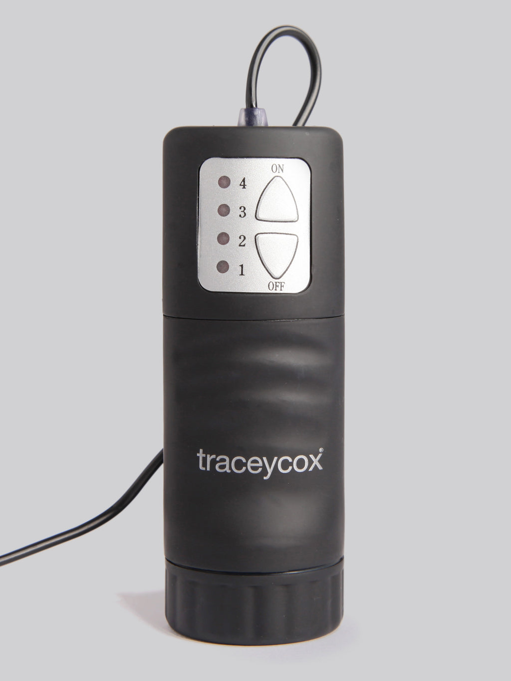 Tracey Cox Supersex Vibrating Butt Plug 3 Inch, Black