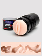 THRUST Pro Ultra Lara Self-Lubricating Realistic Vagina Cup, Flesh Pink