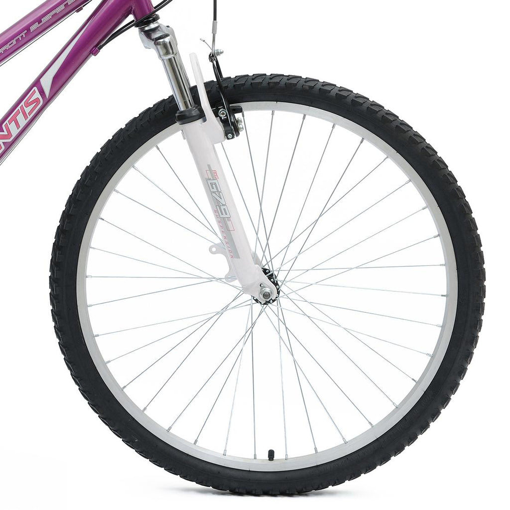 Mantis Highlight 26 In. Hardtail MTB Bicycle Girl's Frame, Silver