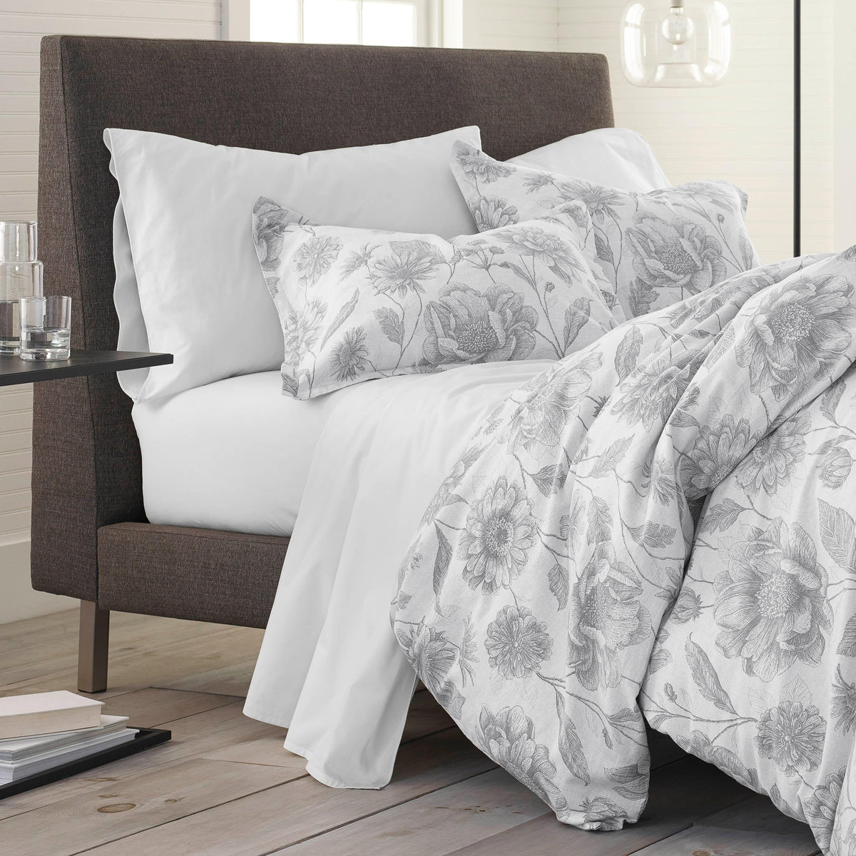 WestPoint Home EcoPure Organic Comfort Wash Meadow Walk Comforter Set Twin 2 Piece