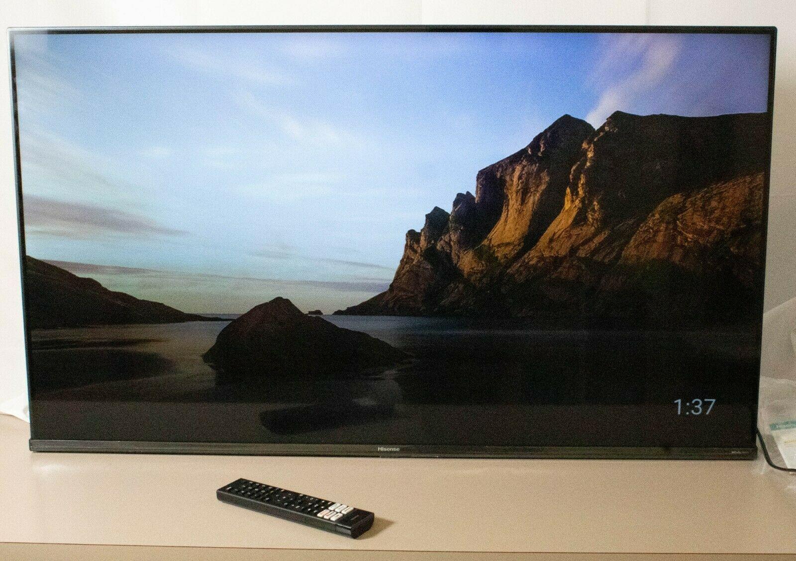 hisense 43a6g 43" ultra hd led smart tv - black