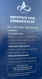 amphitrite 2160 pressure side sweeper professional pool cleaner