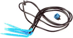 Xihe Garden Irrigation Sprinklers 50 cm Hose 4 Curved Blue Arrow Drip Irrigation Emitter Kit Bonsai Flower Plant Drip Irrigation Dripper Water Saving (Color : 200PCS)