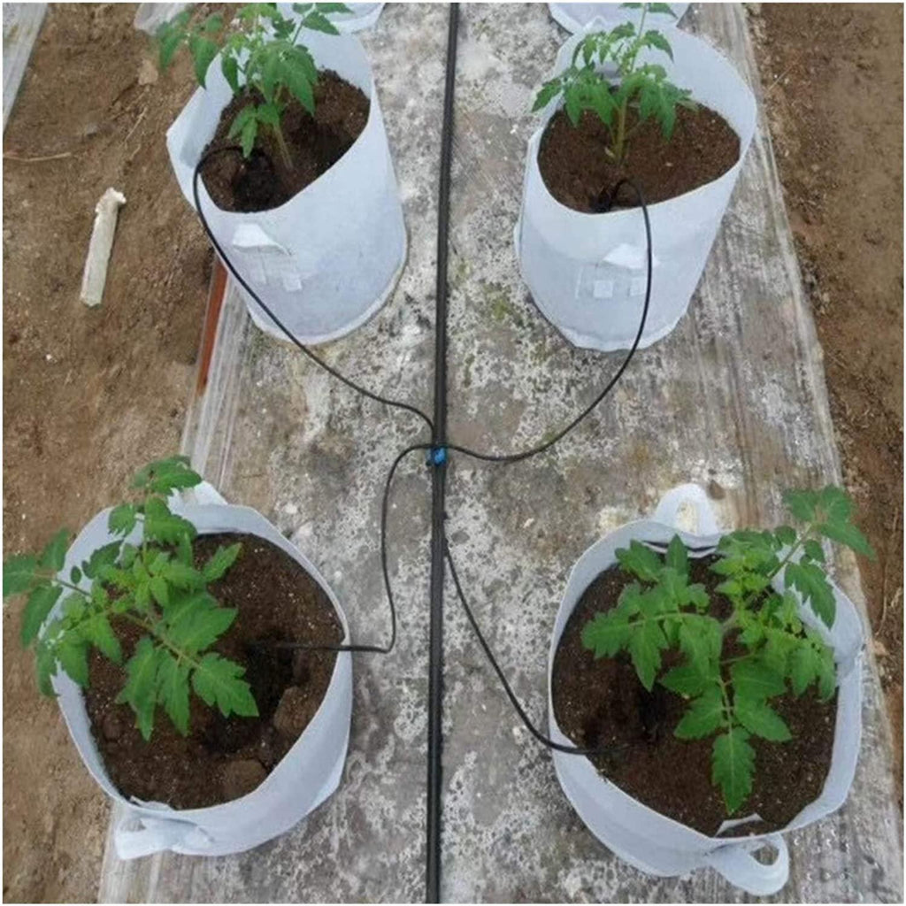 Xihe Garden Irrigation Sprinklers 50 cm Hose 4 Curved Blue Arrow Drip Irrigation Emitter Kit Bonsai Flower Plant Drip Irrigation Dripper Water Saving (Color : 200PCS)