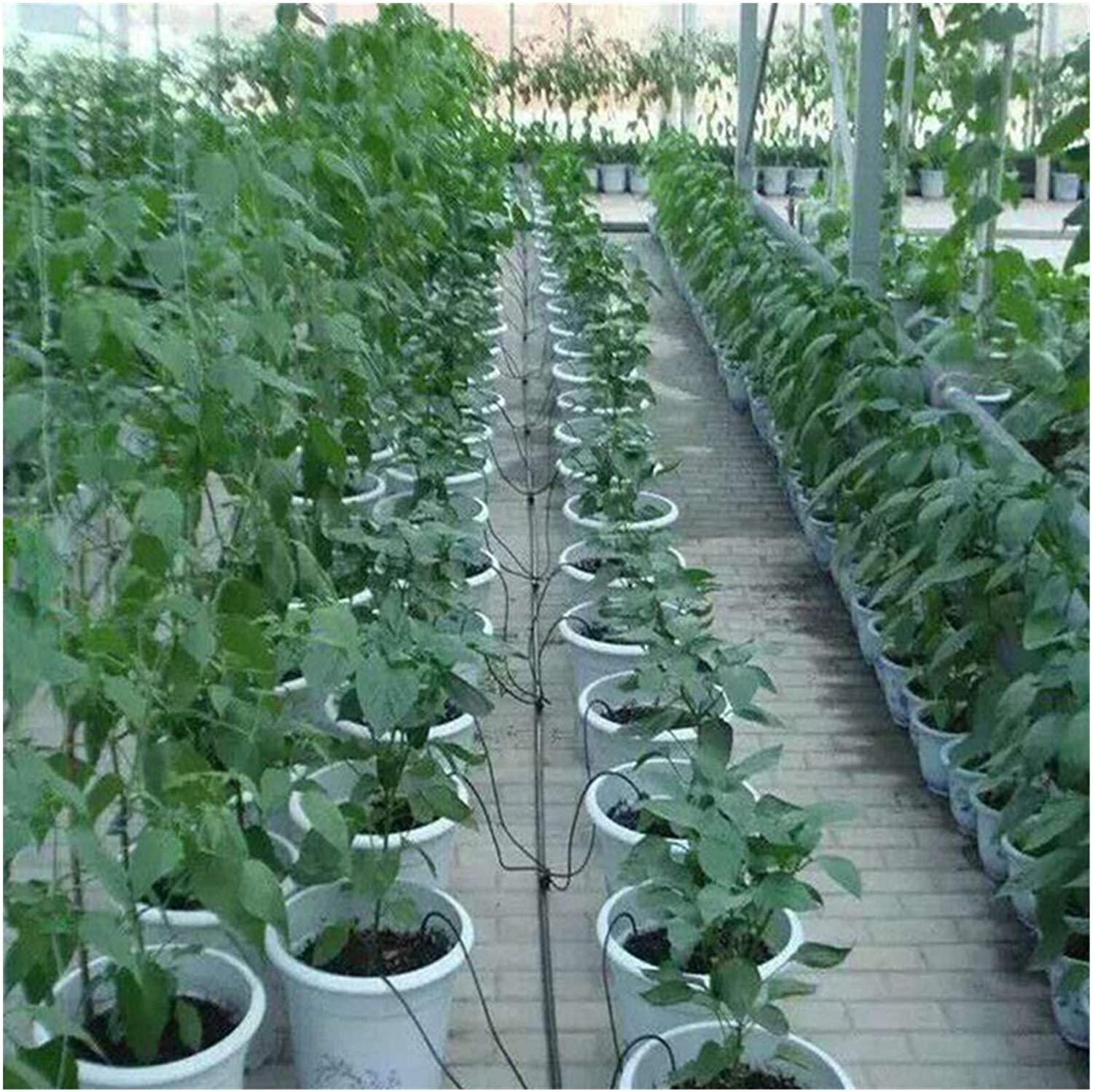 Xihe Garden Irrigation Sprinklers 50 cm Hose 4 Curved Blue Arrow Drip Irrigation Emitter Kit Bonsai Flower Plant Drip Irrigation Dripper Water Saving (Color : 200PCS)