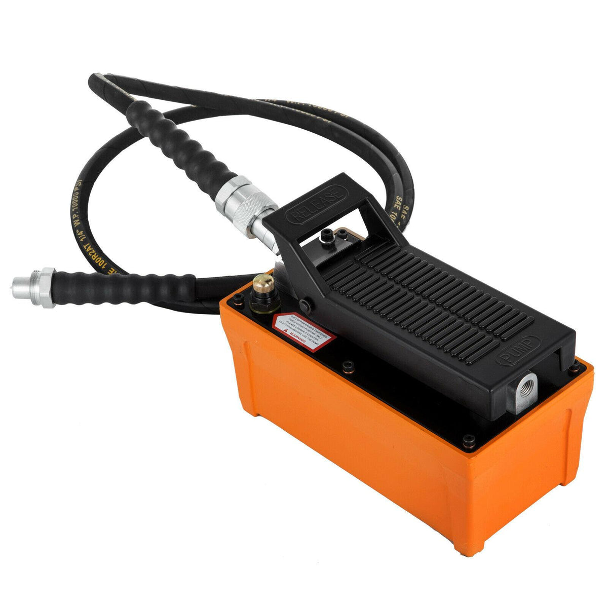 Air Power Hydraulic Foot Pump 1/2 Gal Foot Pedal Fuel 10000 PSI