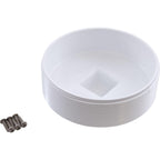 Waterway Plastics Main Drain, Waterway Clover Drain, 24-7/16", 6" Slip, White
